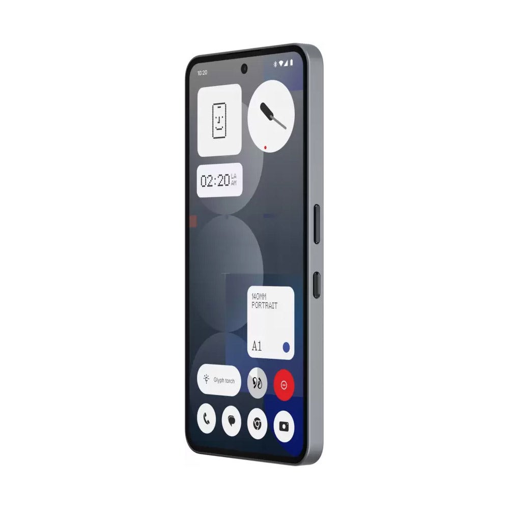 Nothing Phone 3A Pro 5G Smartphone, 256GBMobiles256GB Storage – Ample space for apps, photos, videos, and files without compromise. 5G Connectivity – Enjoy lightning-fast network speeds for streaming, gaming, and downloads. Iconic Transparent Design – Uni